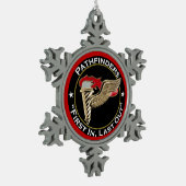 Ornement Flocon De Neige Devise d'orienteur (Gauche)