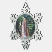Ornement Flocon De Neige Diamond Falls St. Lucia (Vue impression)