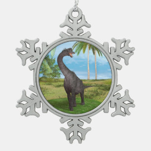 Ornement Flocon De Neige Dinosaure Brachiosaurus
