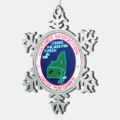 Ornement Flocon De Neige District de Philadelphie de chemin de fer de (Vue impression)