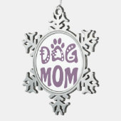 Ornement Flocon De Neige Dog (Vue impression)