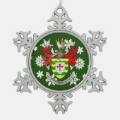 Ornement Flocon De Neige Donegal Irlande Crest Irish (Devant)