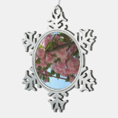 Ornement Flocon De Neige Double Blossoming Cherry (Vue impression)