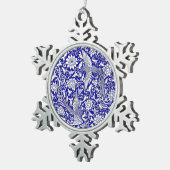 Ornement Flocon De Neige Double conception antique chinoise de Phoenix (Vue impression)