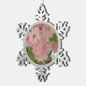 Ornement Flocon De Neige Double floraison cerisier II printemps fleuri (Vue impression)