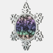 Ornement Flocon De Neige Drapeau de fierté Uingender Boho Groovy Bulles Écl (Vue impression)