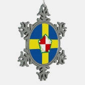 Ornement Flocon De Neige Drapeau du Pembrokeshire (Gauche)