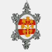 Ornement Flocon De Neige Drapeau du Westmorland (Gauche)