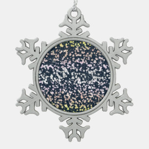 Ornement Flocon De Neige Drapeau Quirky Cute Retro Boho Flora Pangender Pri