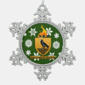 Ornement Flocon De Neige Dublin Irlande Crest Irish (Devant)