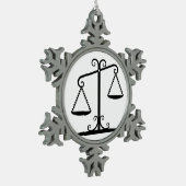 Ornement Flocon De Neige échelles d'équilibre (Gauche)