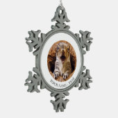 Ornement Flocon De Neige Écureuil choqué (Gauche)