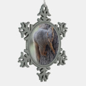 Ornement Flocon De Neige Écureuil de accrochage (Gauche)