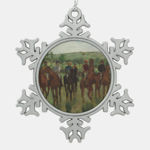 Ornement Flocon De Neige Edgar Degas les cavaliers