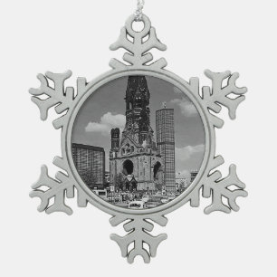 Ornement Flocon De Neige Église commémorative de l'empereur Guillaume à Ber