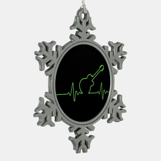 Ornement Flocon De Neige EKGuitar (Gauche)