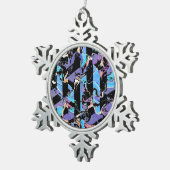 Ornement Flocon De Neige Élément disgracieux  (Vue impression)