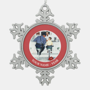 Ornement Flocon De Neige Emballement