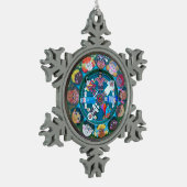 Ornement Flocon De Neige Enfants du monde (Gauche)