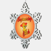 Ornement Flocon De Neige Engineering Chick #5 (Vue impression)