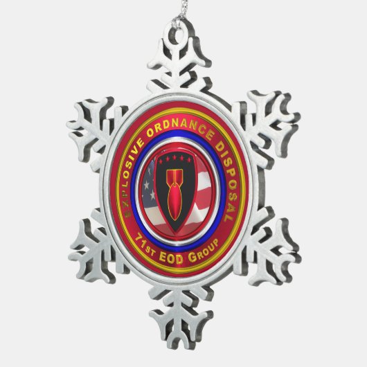 ORNEMENT FLOCON DE NEIGE EOD GROUP (Vue impression)