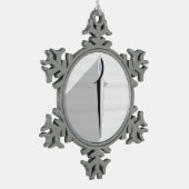 Ornement Flocon De Neige Épée et ombre de Jésus Fish (Gauche)