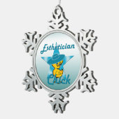 Ornement Flocon De Neige Esthétique Chick #7 (Vue impression)