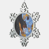 Ornement Flocon De Neige Étirage de l'écureuil (Vue impression)