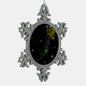 Ornement Flocon De Neige Étoile de Noël (Gauche)