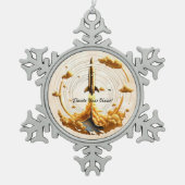 Ornement Flocon De Neige "Explosion cosmique" (Devant)