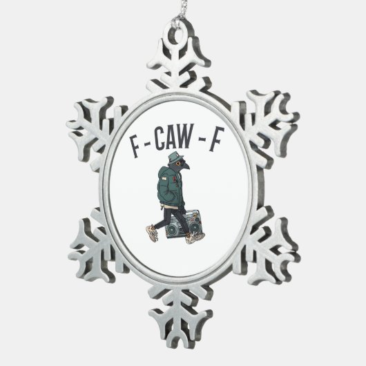 Ornement Flocon De Neige F Caw F Essential Basic Casual Style (Vue impression)