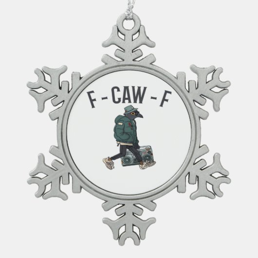 Ornement Flocon De Neige F Caw F Essential Basic Casual Style (Devant)
