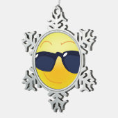 ORNEMENT FLOCON DE NEIGE FACE COOL (Vue impression)