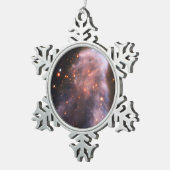 Ornement Flocon De Neige Fantôme de Cassiopée Nebula (Vue impression)