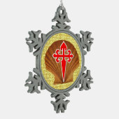 Ornement Flocon De Neige Feston Shell (Gauche)