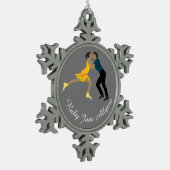 Ornement Flocon De Neige Figure (Gauche)