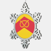 Ornement Flocon De Neige Flag of Staffordshire, (Vue impression)