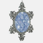 Ornement Flocon De Neige Flèches blanches (Gauche)