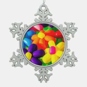 Ornement Flocon De Neige Fleurs de ballons de jouets