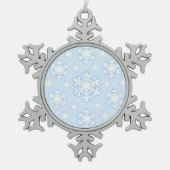 Ornement Flocon De Neige Flocon de neige (bleu) (Devant)