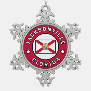 Ornement Flocon De Neige Floride de Jacksonville