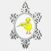 Ornement Flocon De Neige Fluide (Vue impression)