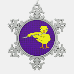 Ornement Flocon De Neige Fluide