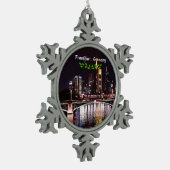 Ornement Flocon De Neige Francfort, Allemagne (Gauche)