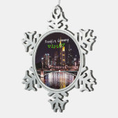 Ornement Flocon De Neige Francfort, Allemagne (Vue impression)