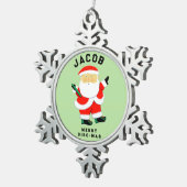 Ornement Flocon De Neige Frisbee ultime (Vue impression)