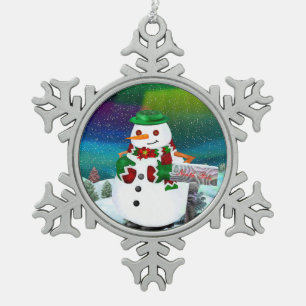 Ornement Flocon De Neige Frosty Town Christmas ART
