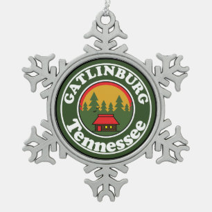 Ornement Flocon De Neige Gatlinburg Tennessee Great Smoky Mountains