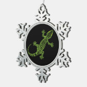 Ornement Flocon De Neige Gecko (Vue impression)