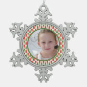 Ornement Flocon De Neige Geometric Christmas Tree Grove (Devant)